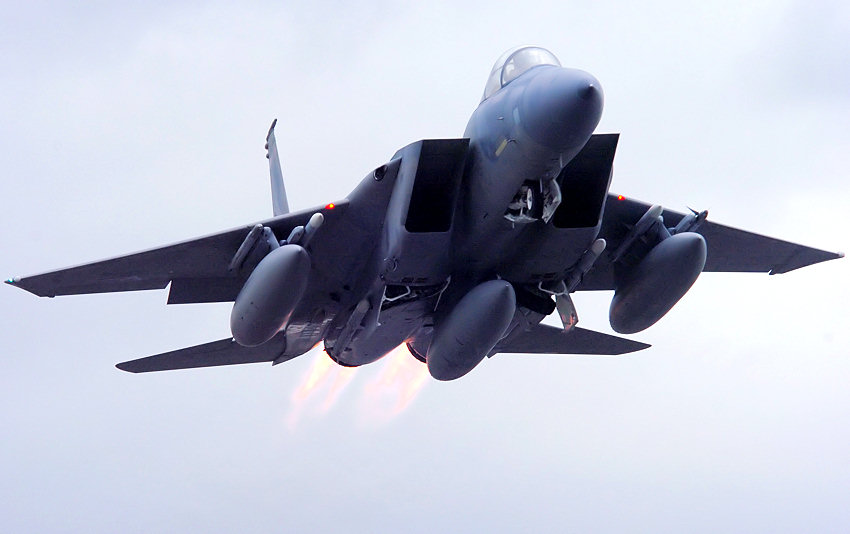 F-15 - US Air Force - Flugansicht
