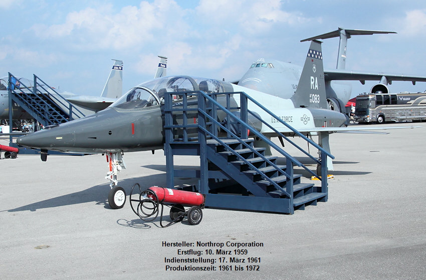 Northrop T-38 Talon: Überschall-Jet-Trainer für Militärpiloten