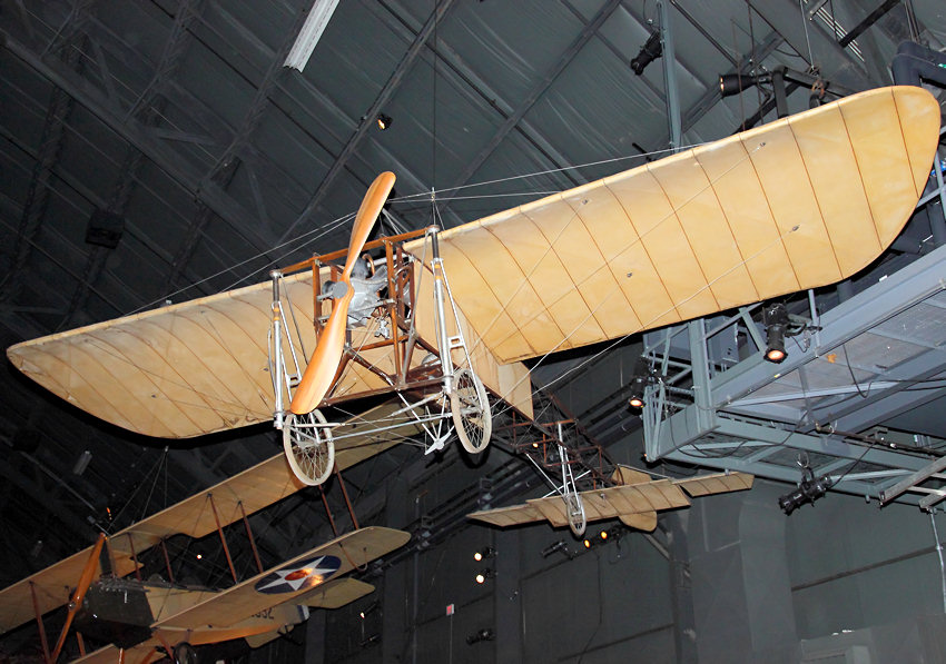 Bleriot Monoplane: diente der französischen und britischen Aufklärung hinter den deutschen Linien des Ersten Weltkriegs