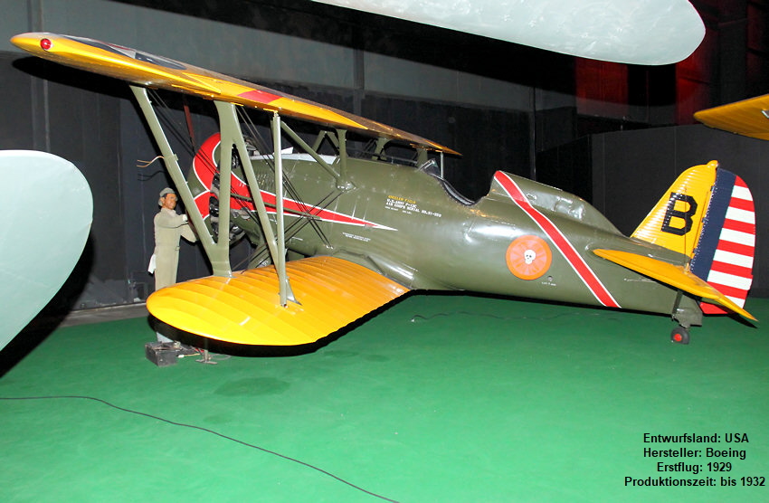 Boeing P-12E: Doppeldecker als Jagdflugzeug des US-amerikanischen Herstellers Boeing von 1929