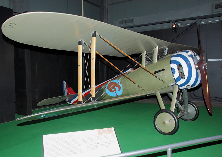 Nieuport 28: Das erste Flugzeug, dass von US-Piloten der AEF im Ersten Weltkrieg im Luftkampf eingesetzt wurde