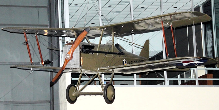 Eberhart SE-5E: US-Umbau der britischen Royal Aircraft Factory S.E.5 von 1917