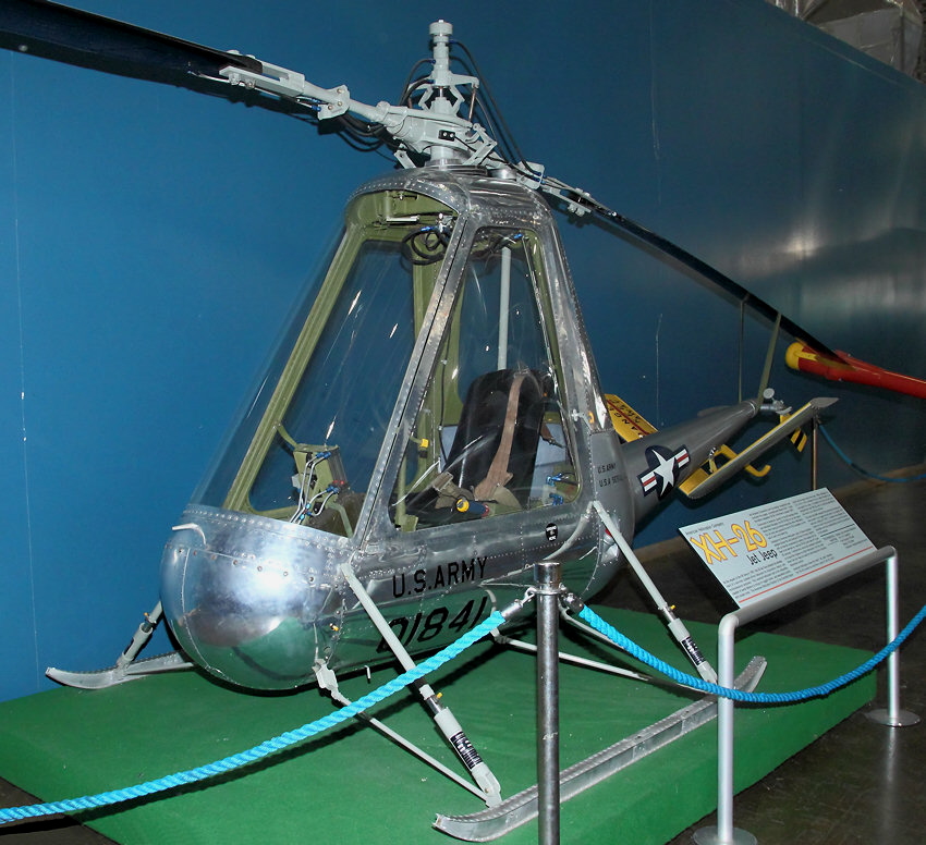 American Helicopter Co. XH-26 Jet Jeep: zusammenklappbarer Beabachtungshubschrauber für das US-Militär