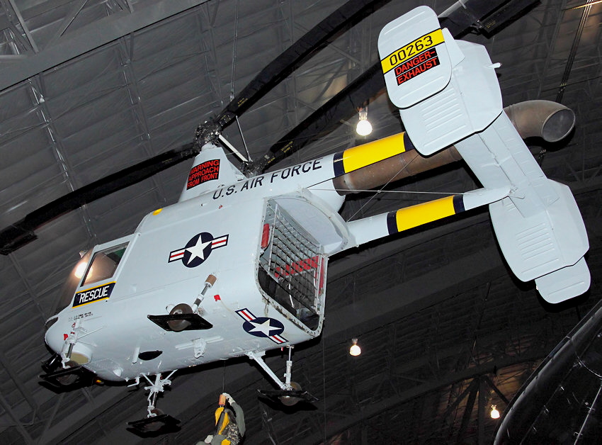 Kaman HH-43: Kaman HH-43 Huskie: Doppelrotoren machten einen Heckrotor überflüssig