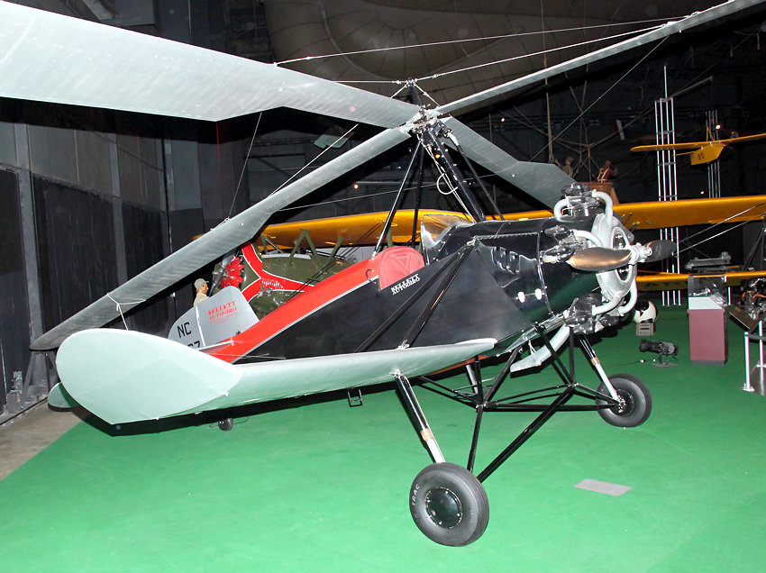 Kellet K-2 / K-3 Autogiro: zweisitziger Autogyro von 1931 / 1932 mit Kurzstarteigenschaft zur Beobachtung