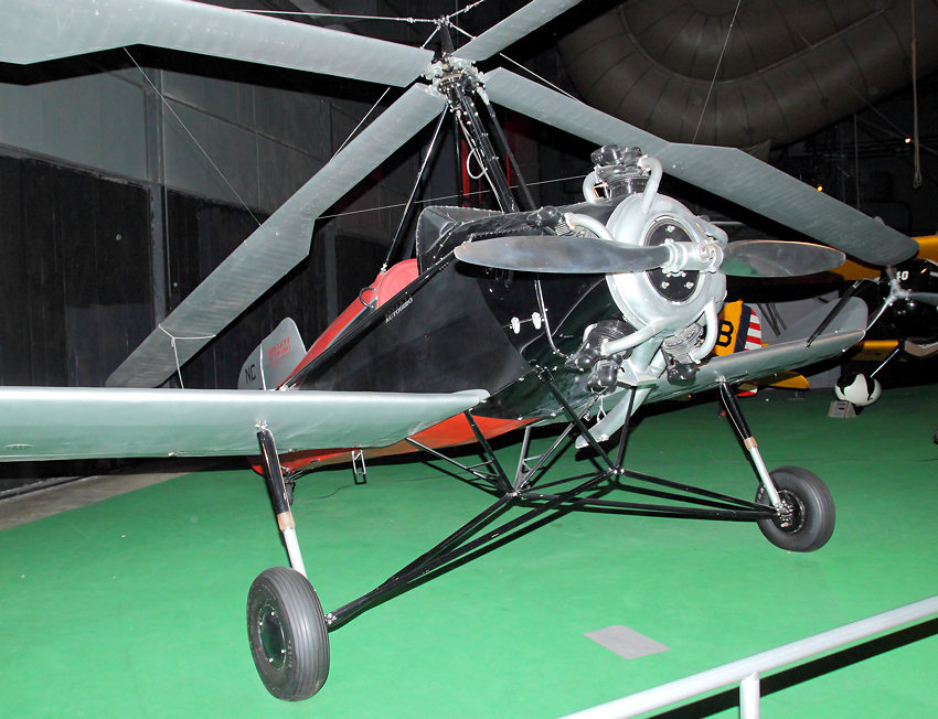 Kellet K-2 Autogiro: zweisitziger Autogyro von 1931 / 1932 mit Kurzstarteigenschaft zur Beobachtung
