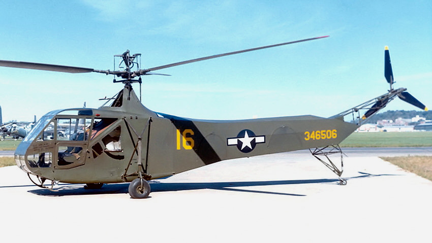 Sikorsky R-4 Hoverfly: Der erste Beobachtungshubschrauber und Service-Hubschrauber der U.S. Air Force