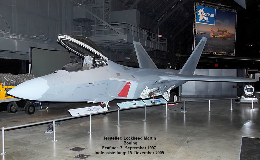 Lockheed Martin F-22A Raptor: Das modernste und teuerste Kampfflugzeug der USA