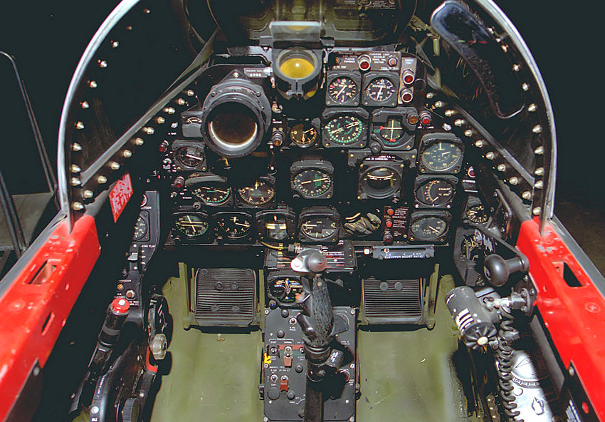 Lockheed F-94C Cockpitansicht