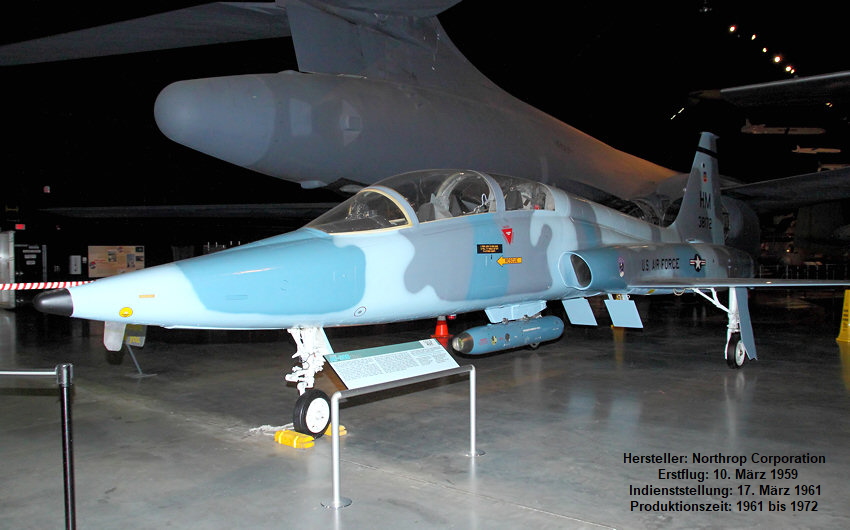 Northrop AT-38B Talon: Überschall-Jet-Trainer für Militärpiloten der USA ab 1961