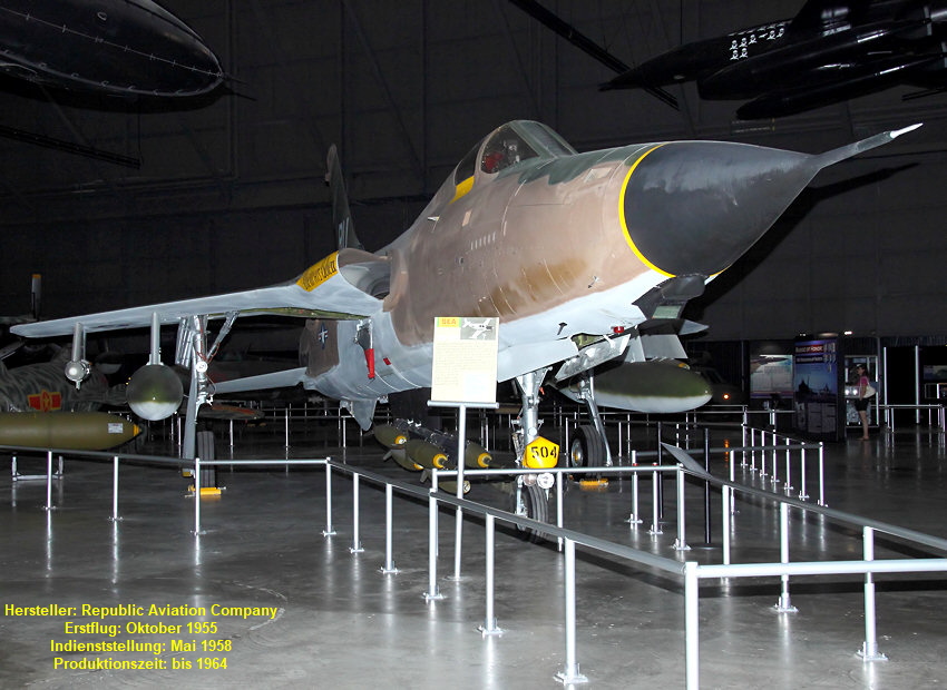 Republic F-105D Thunderchief: Jagdbomber der U.S. Air Force von 1955