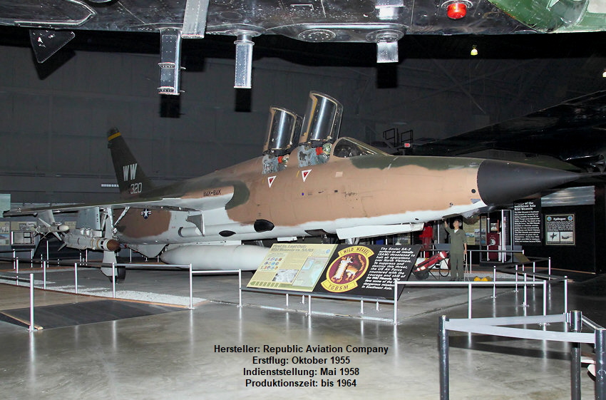 Republic F-105G Thunderchief: Jagdbomber der U.S. Air Force von 1955