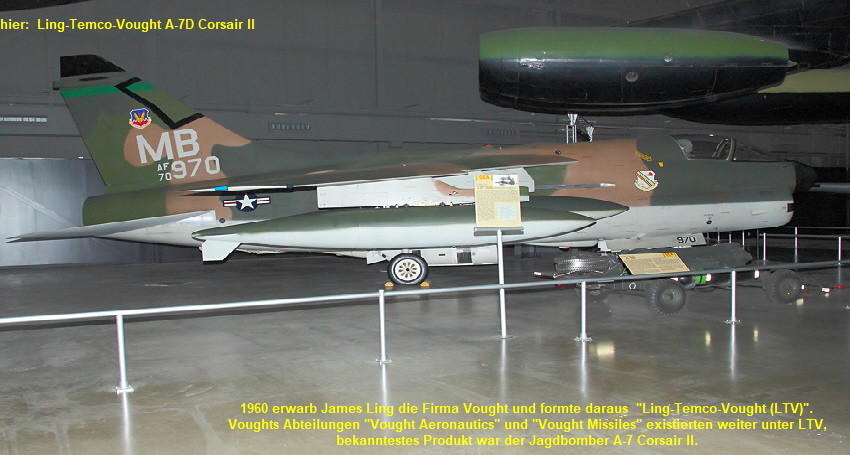 Vought A-7 Corsair II: einstrahliges Kampfflugzeug der U.S. Navy und U.S. Air Force von 1965