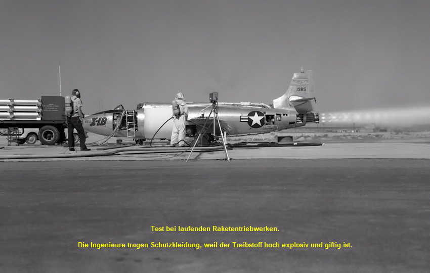 Bell X-1B - Rocket-Test