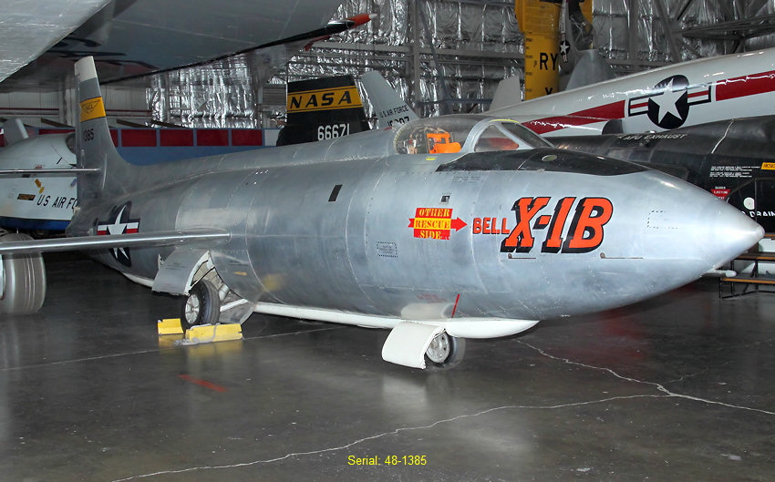 Bell X-1B: amerikanisches Experimental- und Raketenflugzeug, um die Schallmauer zu durchbrechen