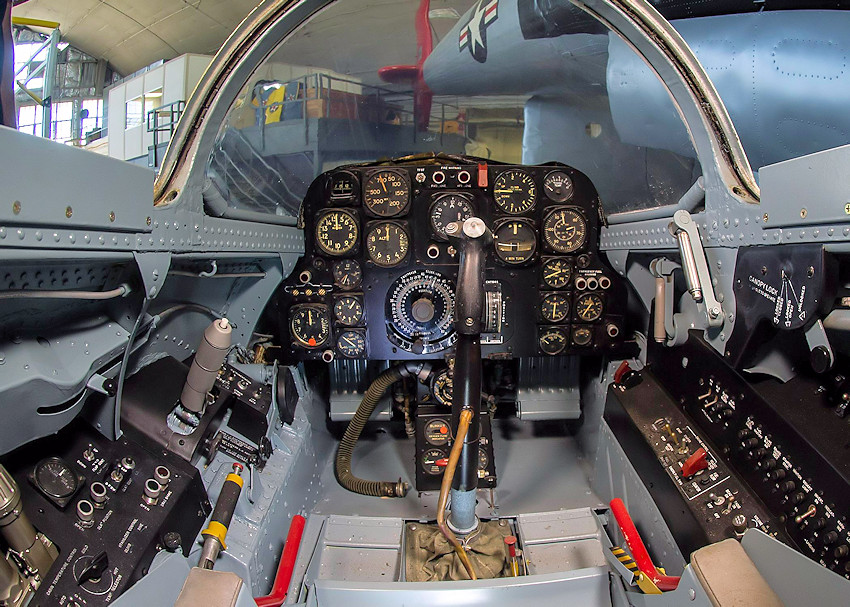 Bell X-5 - Cockpit