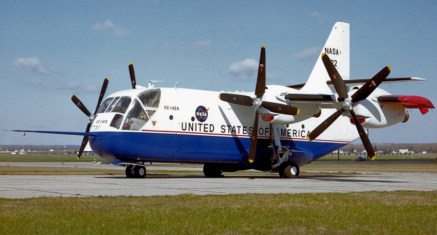 Chance-Vought LTV XC-142A: Versuchsflugzeug für vertikale Starts und Landungen