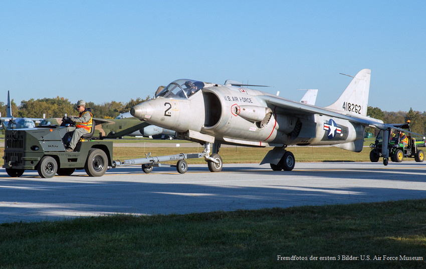 Hawker Siddeley XV-6A - Rollfeld