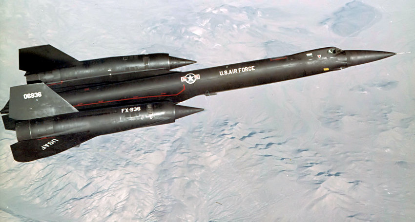 Lockheed YF-12A: Der Mach 3 Abfangjäger gilt als Vorläufer der Lockheed SR-71 Blackbird