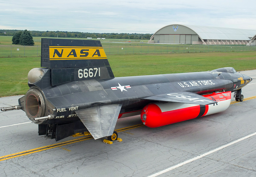 North American X-15A-2 - Heck