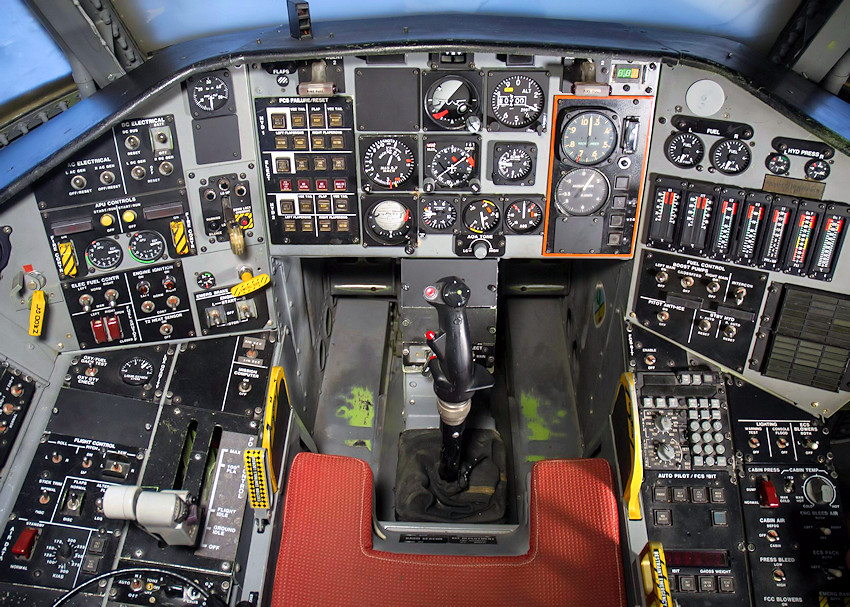 Cockpit der Northrop Tacit Blue