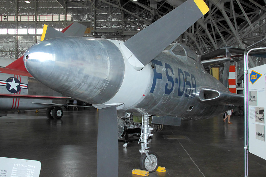 Republic XF-84H: Das schnellste jemals gebaute experimentelle Jagdflugzeug mit Propellerantrieb war auch das lauteste Flugzeug