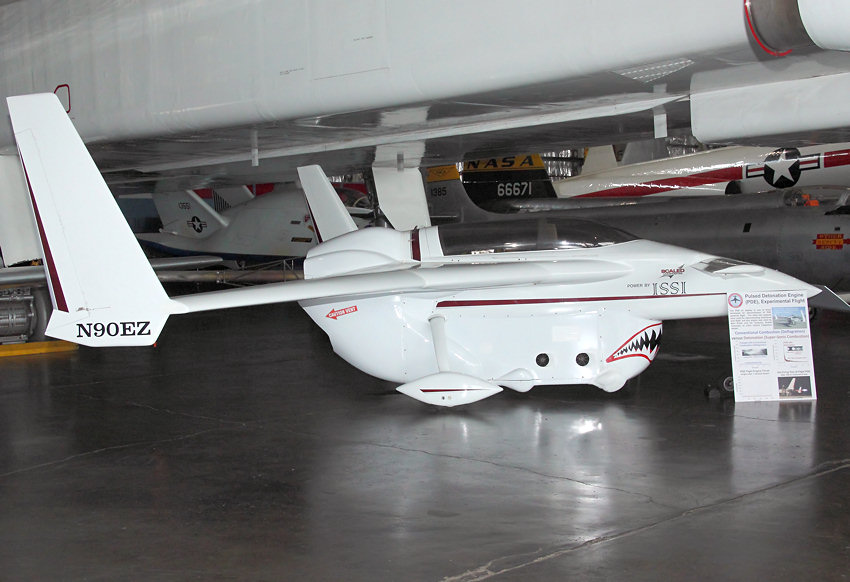 Scaled Composites Long-EZ “Borealis”: Das Flugzeug wird durch eine Pulse Detonation Engine angetrieben