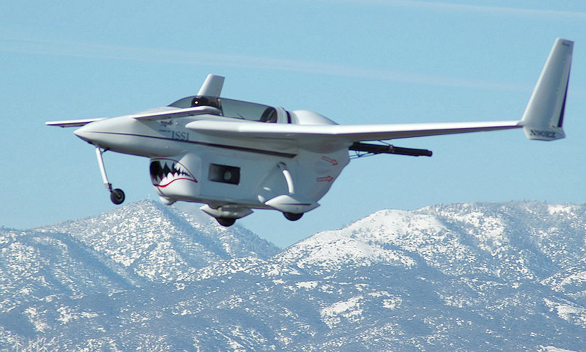 Scaled Composites Long-EZ Borealis: Antrieb durch eine Pulse Detonation Engine (PDE)