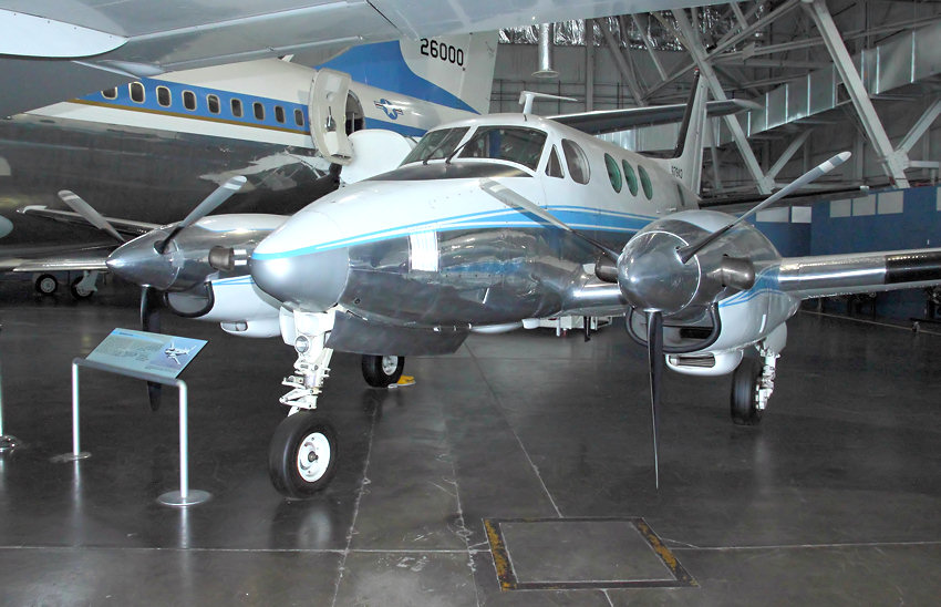 Beech VC-6A: VIP-Version der Beechcraft King Air B90 für hochrangige Regierungsvertreter der USA