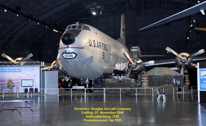 Douglas C-124 Globemaster II - schweres Transportflugzeug der United States Air Force