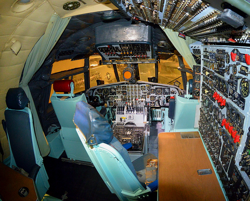 Douglas C-133A Cargomaster Cockpit