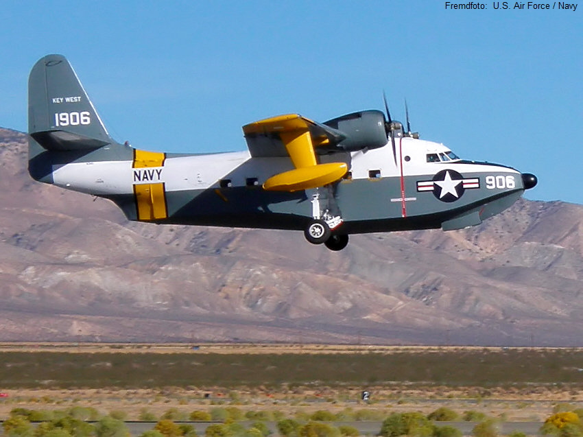 Grumman HU-16B Albatross - Flugansicht