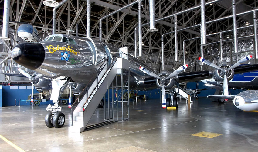 Lockheed VC-121E Columbine III: umgebaute Lockheed Constellation für Präsident Dwight Eisenhower zwischen 1954 und 1961