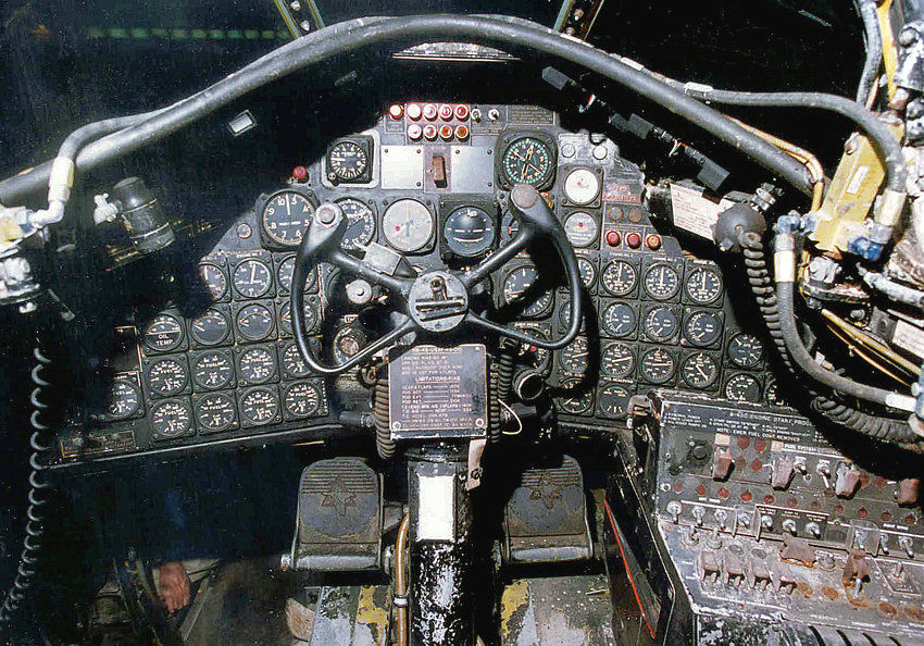 North American B-45 Cockpit