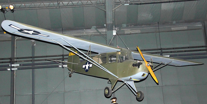 Aeronca L-3 Grasshopper: leichtes Verbindungs- und Beobachtungsflugzeug der US-Streitkräfte
