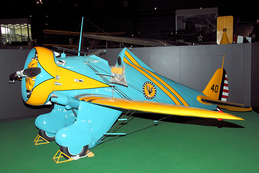 Boeing P-26 Peashooter - Erstes Jagdflugzeug in Ganzmetallbauweise der U.S. Air Force