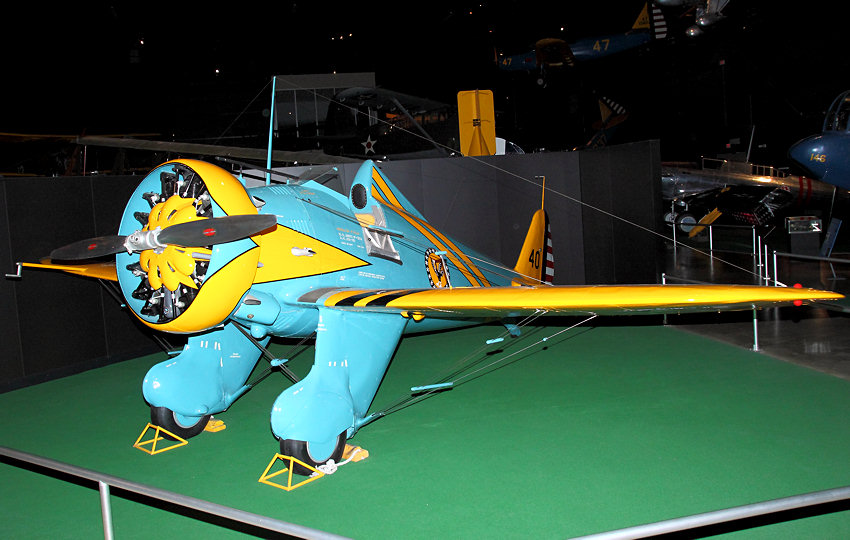 Boeing P-26 Peashooter - Erstes Jagdflugzeug der USA in Ganzmetallbauweise