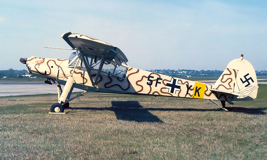Fieseler Fi-156 Storch: Das Flugzeug wurde im gesamten Zweiten Weltkrieg an allen Fronten eingesetzt