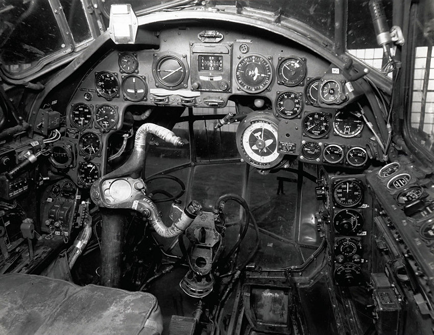 Junkers JU 88 - Cockpit