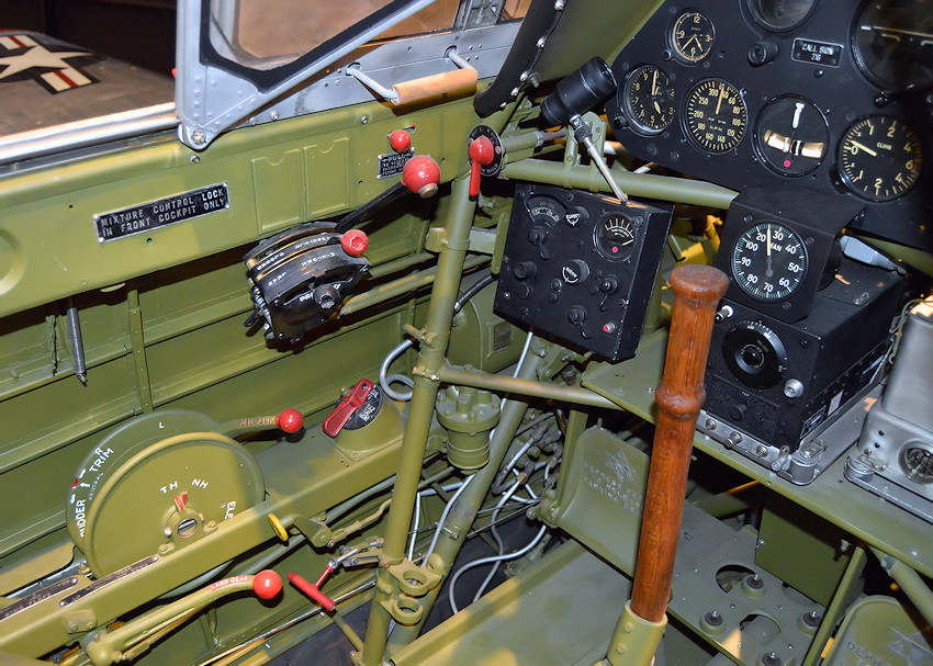 North American T-6D Mosquito - Cockpit Detail
