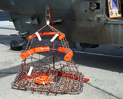 Westland Sea King Mk 41 - Fangkorb