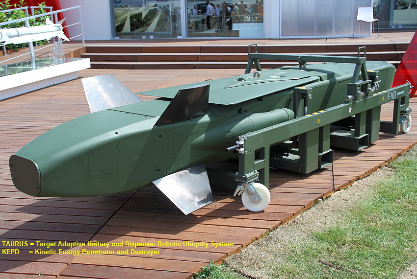 Waffen des Eurofighters - TAURUS KEPD 350