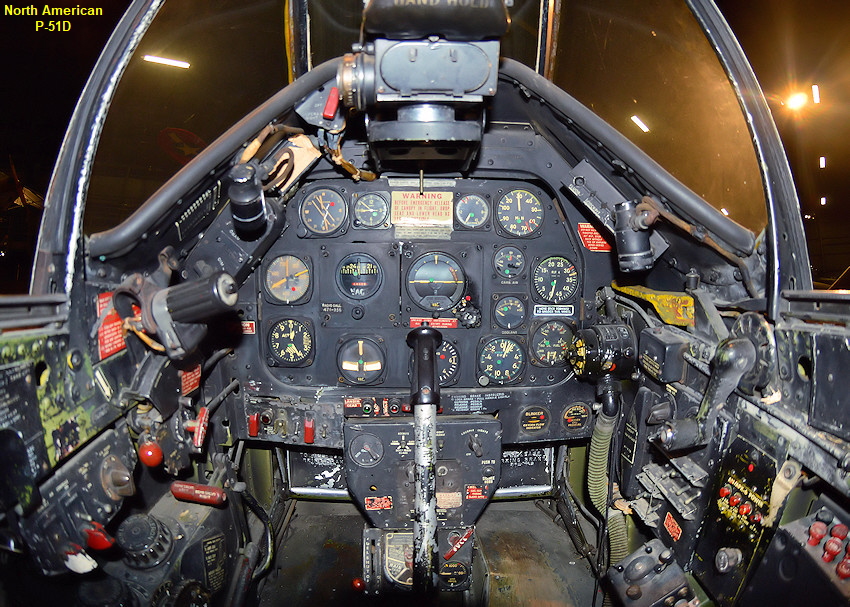 North American P-51D - Cockpit