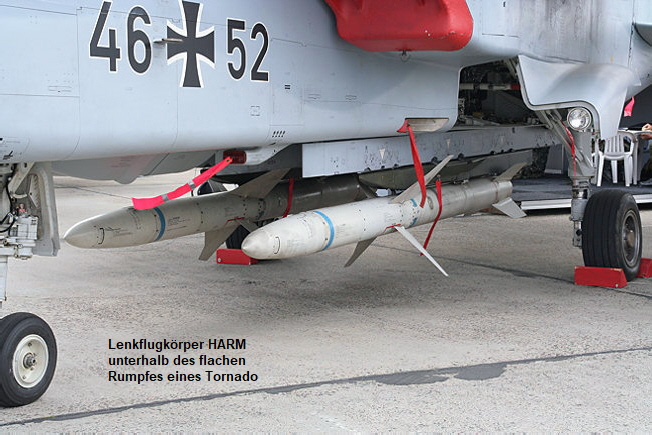 Lenkflugkörper HARM 