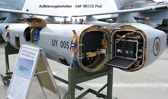 Aufklärungsbehälter - GAF RECCE Pod