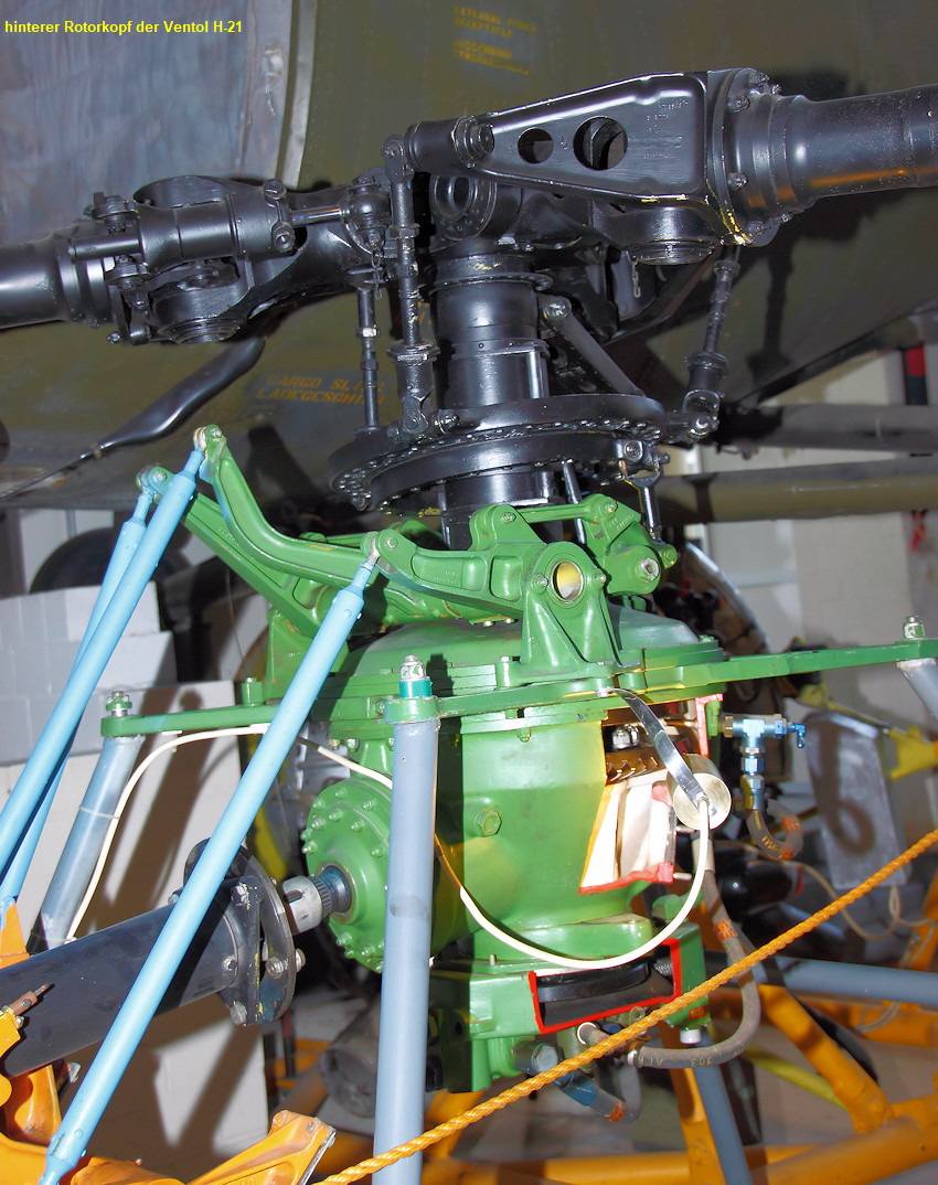 Ventol H-21 - Rotorkopf hinten