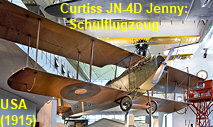 Curtiss JN-4D Jenny: Schulflugzeug der USA währen des Ersten Weltkriegs