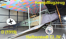 Halberstadt CL.IV: deutsches Kampfflugzeug im Ersten Weltkrieg