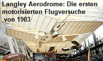 Langley Aerodrome A: Die ersten motorisierten Flugversuche