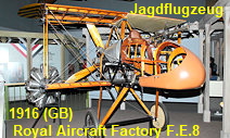 Royal Aircraft Factory F.E.8: Jagdflugzeug von 1916
